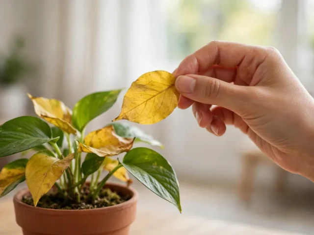 Folhas amarelas nas plantas: o que sua planta está tentando dizer