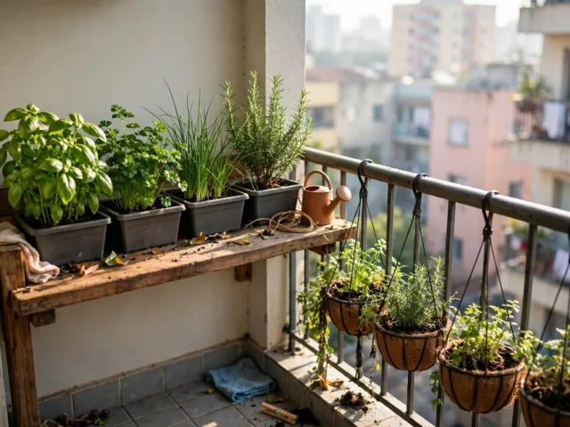 Horta em apartamento: como montar a sua em vasos (do zero à primeira colheita)