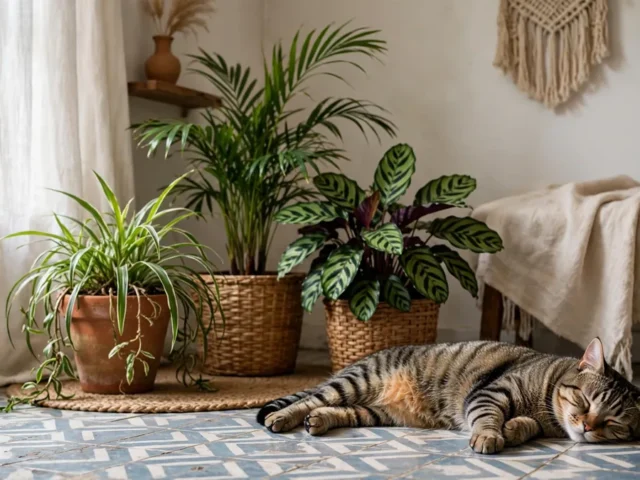 Plantas seguras para gatos e cachorros (e as que você deve tirar de casa)