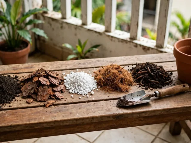 Substrato para plantas em vaso: como escolher e montar o seu