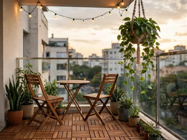 Como decorar varanda pequena de apartamento